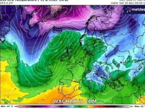 英国天气：确切日期伊比利亚烟柱袭击英国气温飙升10摄氏度